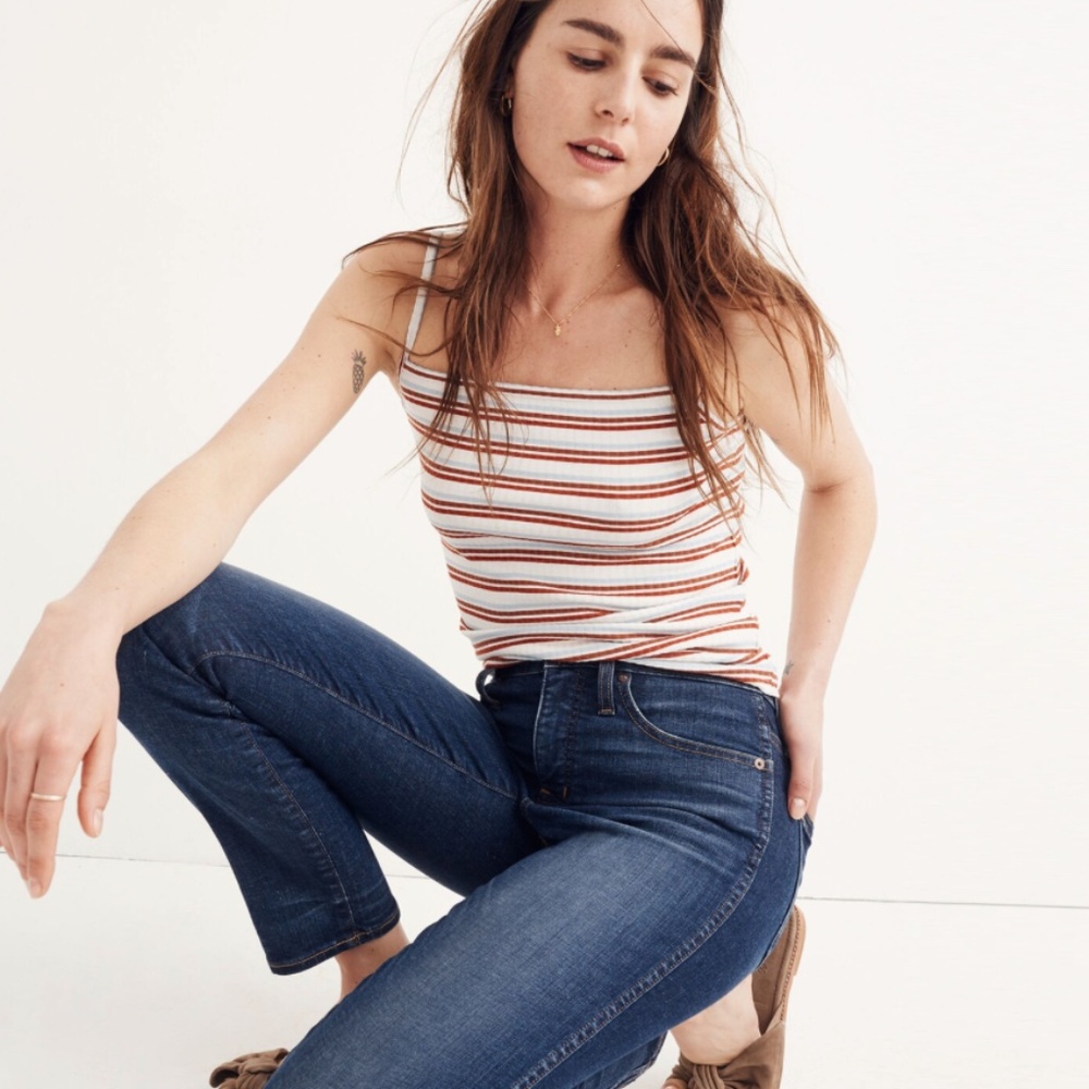 Madewell Slim Straight Jeans in William Wash sz 27